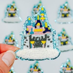 Disney world castle chenille patch